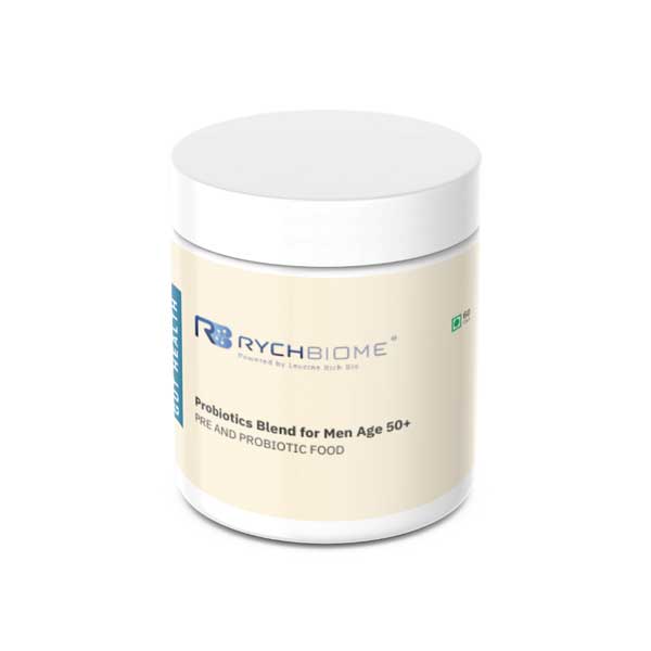 Rychbiome Men Age 50+ (Essential  Probiotics And Health Supplements)