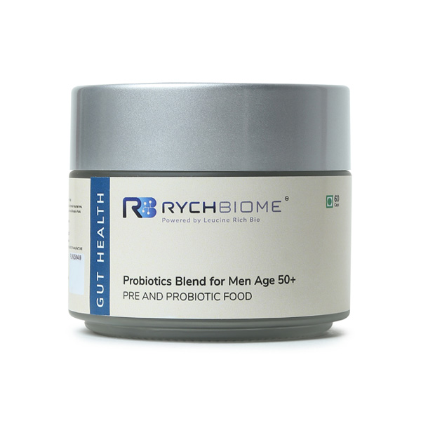 Rychbiome Men Age 50+ (Essential  Probiotics And Health Supplements)